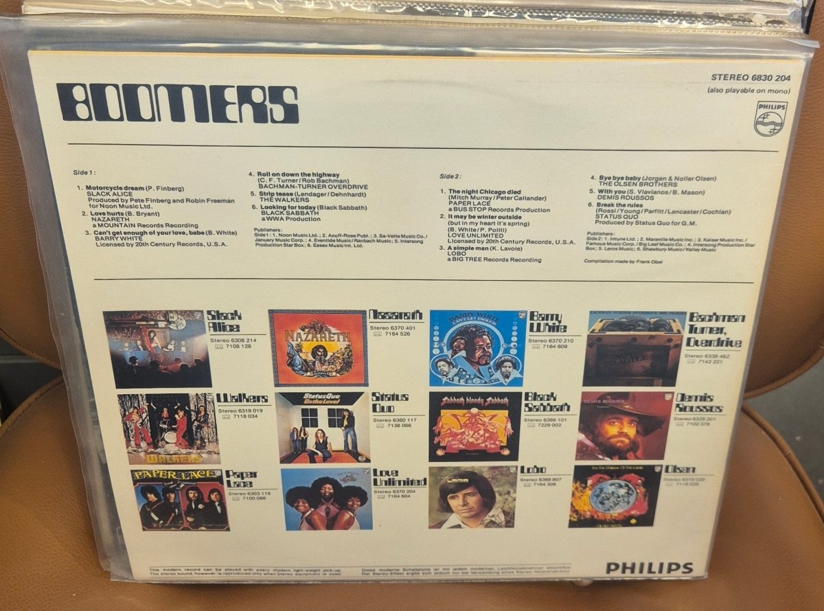 Boomers (Various Artists) - BØR BØRSONS BRUKTHANDEL