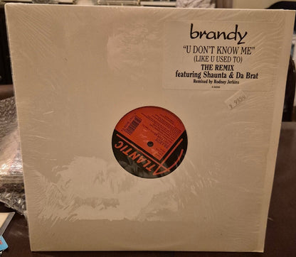 Brandy - U Don't Know Me (Like U Used To) (The Remix) 12" Vinyl - BØR BØRSONS BRUKTHANDEL