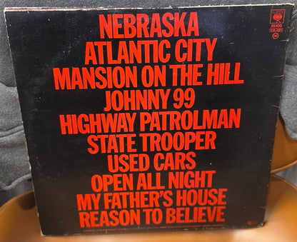 Bruce Springsteen – Nebraska LP 1982 CBS - BØR BØRSONS BRUKTHANDEL