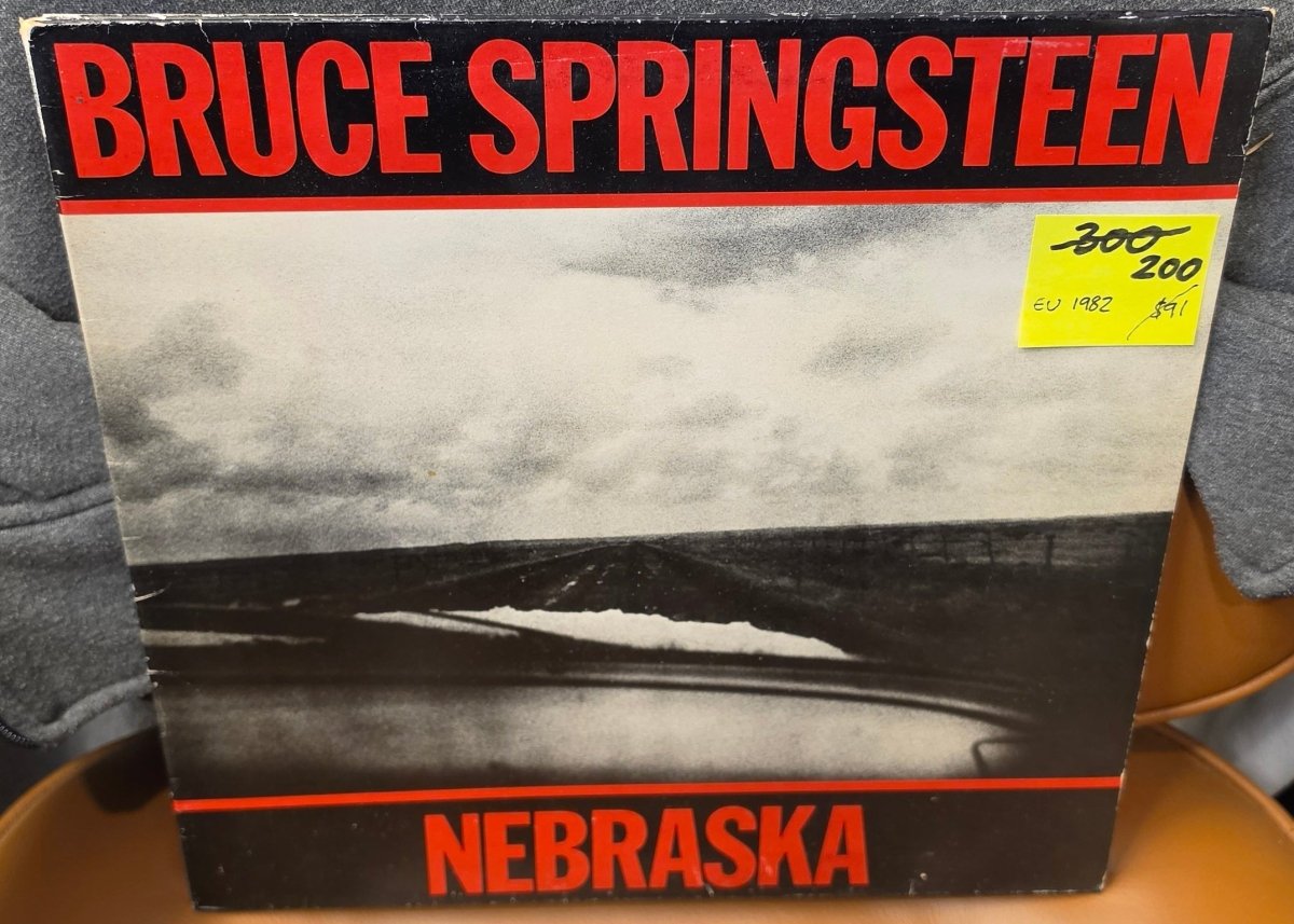 Bruce Springsteen – Nebraska LP 1982 CBS - BØR BØRSONS BRUKTHANDEL