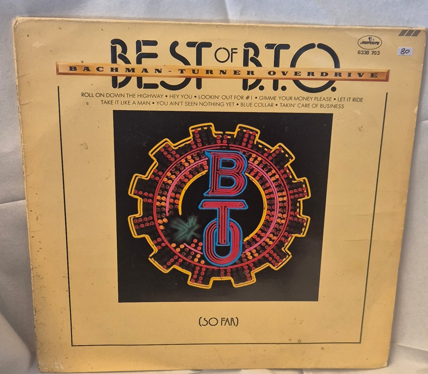 Bachman-Turner Overdrive – Best of B.T.O. (So Far) LP