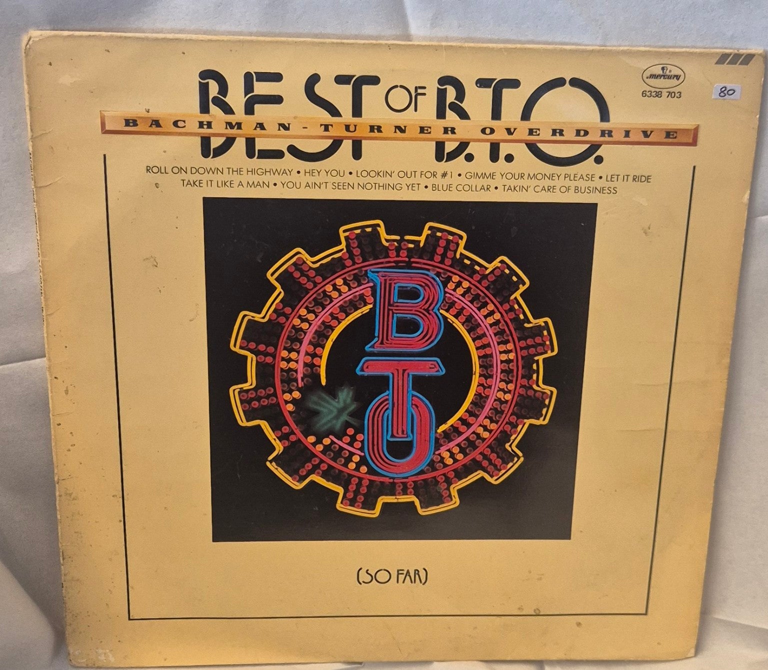 Bachman-Turner Overdrive – Best of B.T.O. (So Far) LP