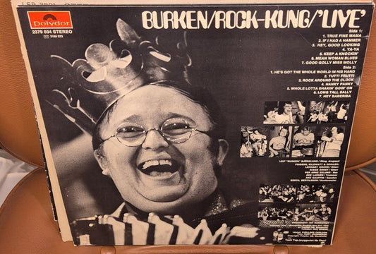 Burken - Rock - Kung/'Live' (LP, 1972) - BØR BØRSONS BRUKTHANDEL