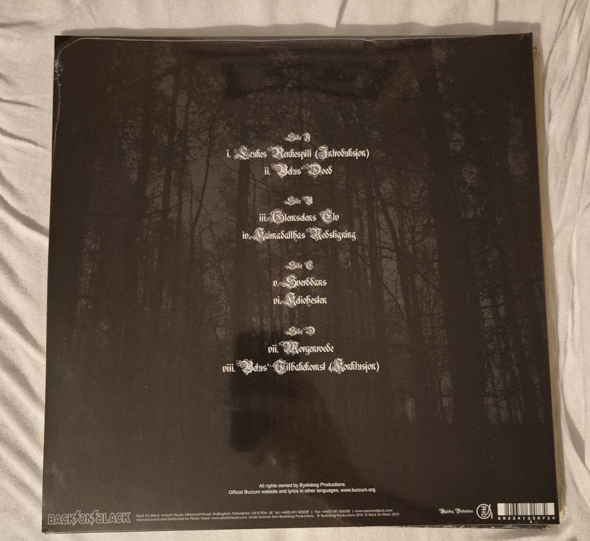 Burzum - Belus (2xLP) - BØR BØRSONS BRUKTHANDEL