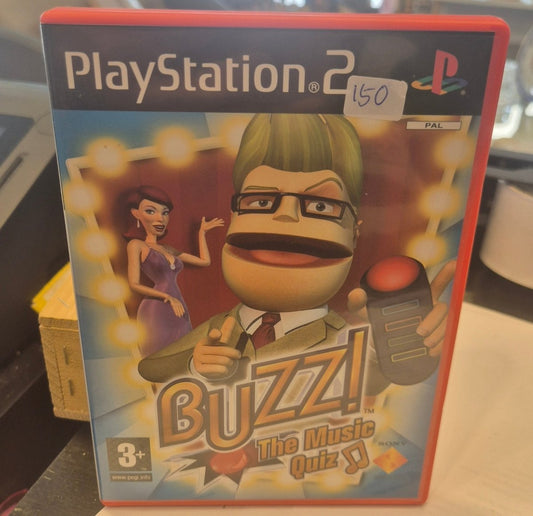 Buzz! The Music Quiz (PS2) - BØR BØRSONS BRUKTHANDEL