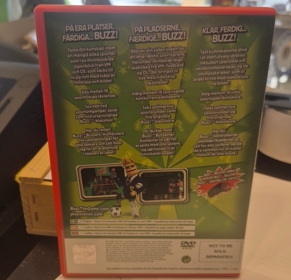Buzz! The Sports Quiz (PS2) - BØR BØRSONS BRUKTHANDEL