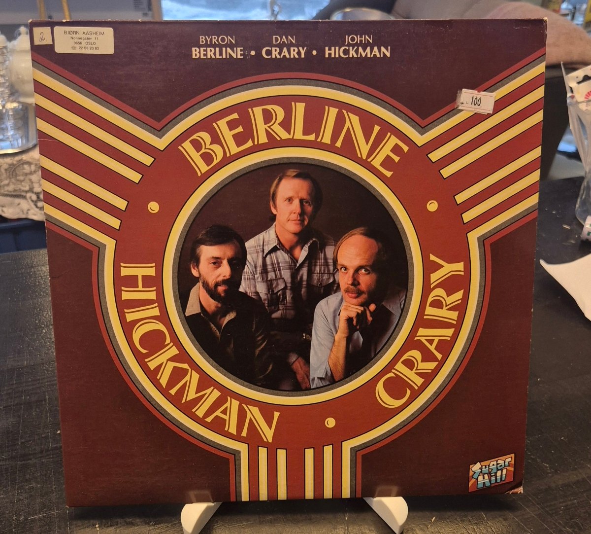 Byron Berline, Dan Crary, John Hickman – Berline - Crary - Hickman (1981) - BØR BØRSONS BRUKTHANDEL