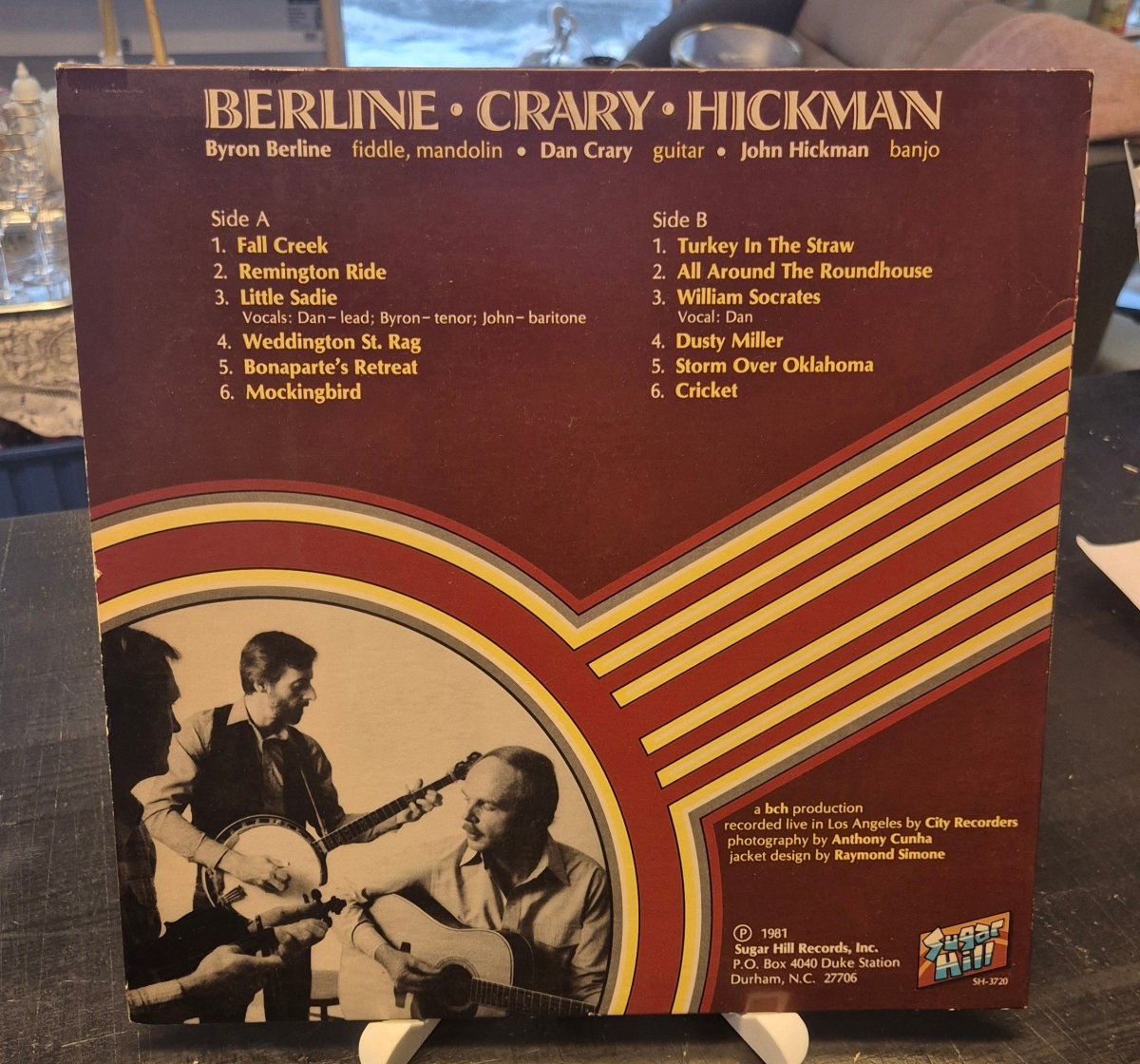 Byron Berline, Dan Crary, John Hickman – Berline - Crary - Hickman (1981) - BØR BØRSONS BRUKTHANDEL