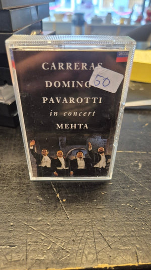 Carreras, Domingo, Pavarotti, Mehta – In Concert (Kassett)