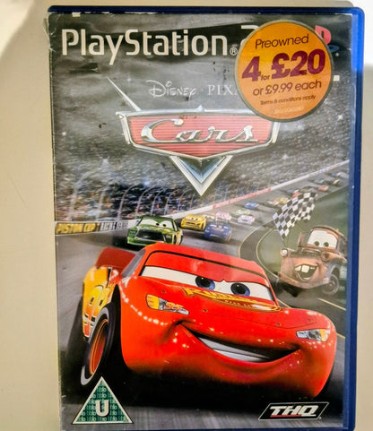 Disney Pixar Cars til PlayStation 2 – forside