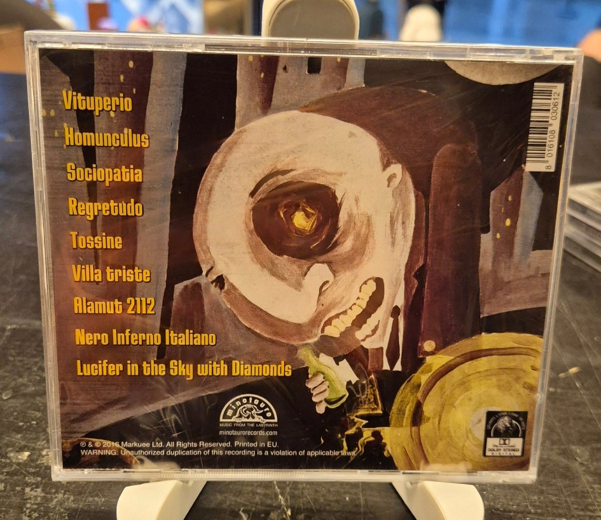 Chronic Hangover – Nero Inferno Italiano (CD) - BØR BØRSONS BRUKTHANDEL