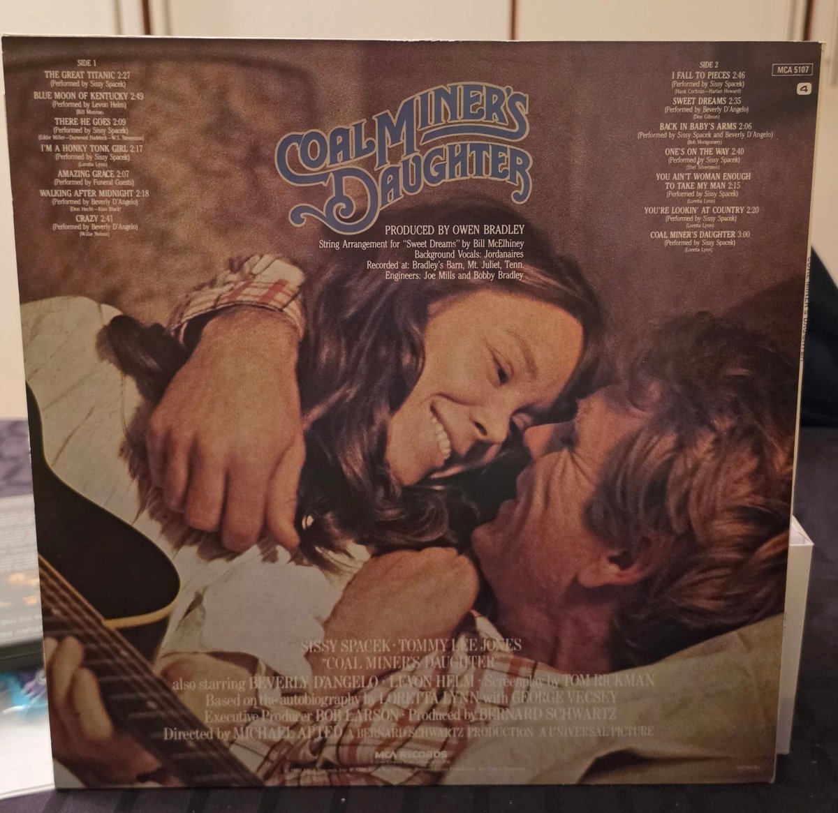 Coal Miner's Daughter (Soundtrack) LP 1980 (M=VG+) - BØR BØRSONS BRUKTHANDEL
