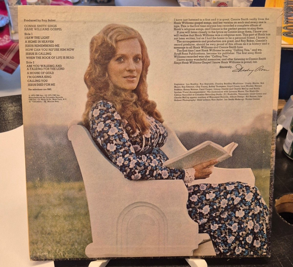 Connie Smith Sings Hank Williams Gospel - BØR BØRSONS BRUKTHANDEL