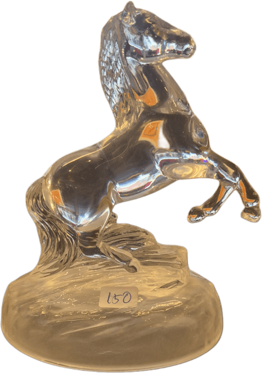 Cristal d'Arques 'Rearing Horse' Krystallfigur - BØR BØRSONS BRUKTHANDEL