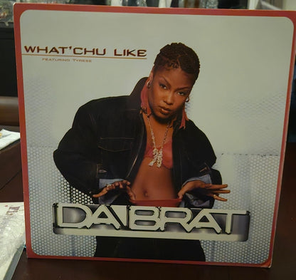 Da Brat - What'chu Like (feat. Tyrese) 12" Vinyl Single - BØR BØRSONS BRUKTHANDEL