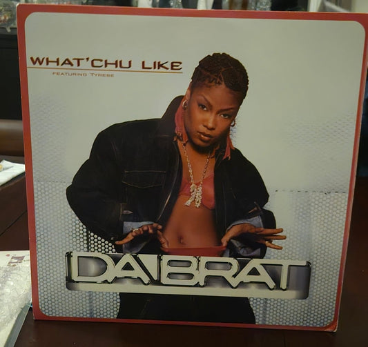 Da Brat - What'chu Like (feat. Tyrese) 12" Vinyl Single - BØR BØRSONS BRUKTHANDEL