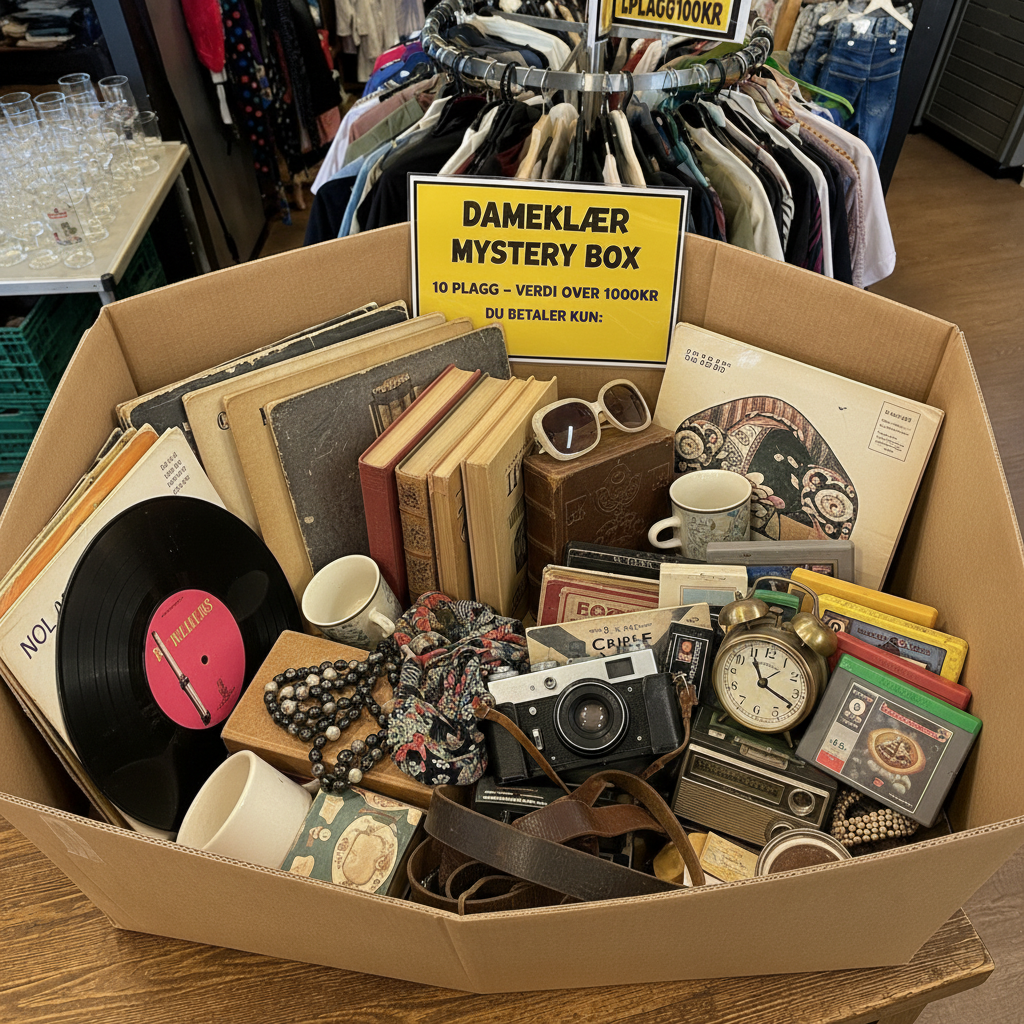 Dobbel Verdi Mystery Box – overraskelsesboks med minst dobbel butikkverdi