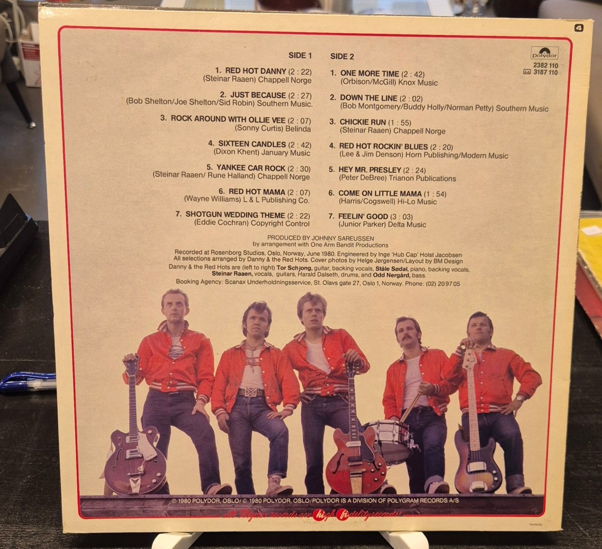 Danny & the Red Hots – Down the Line - BØR BØRSONS BRUKTHANDEL