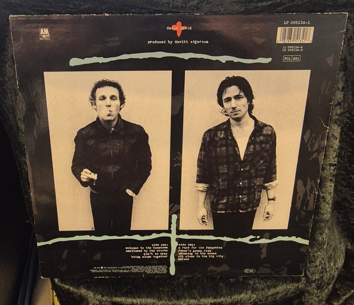 David + David - Boomtown LP (M=VG+) - BØR BØRSONS BRUKTHANDEL