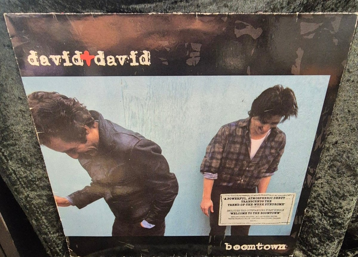David + David - Boomtown LP (M=VG+) - BØR BØRSONS BRUKTHANDEL