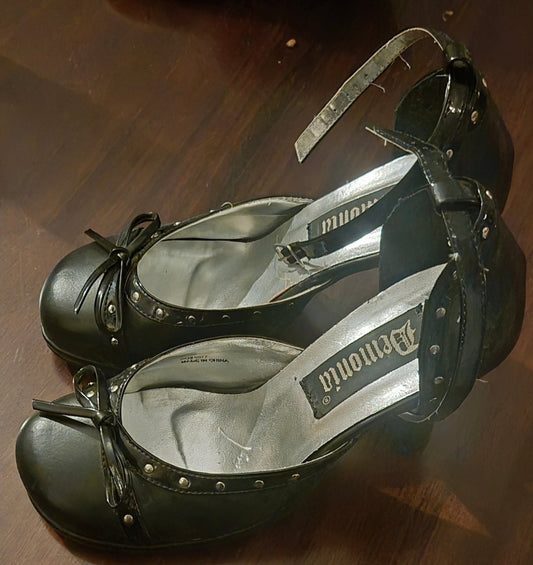 Demonia Gothic EBM Pumps Glam 24 - BØR BØRSONS BRUKTHANDEL