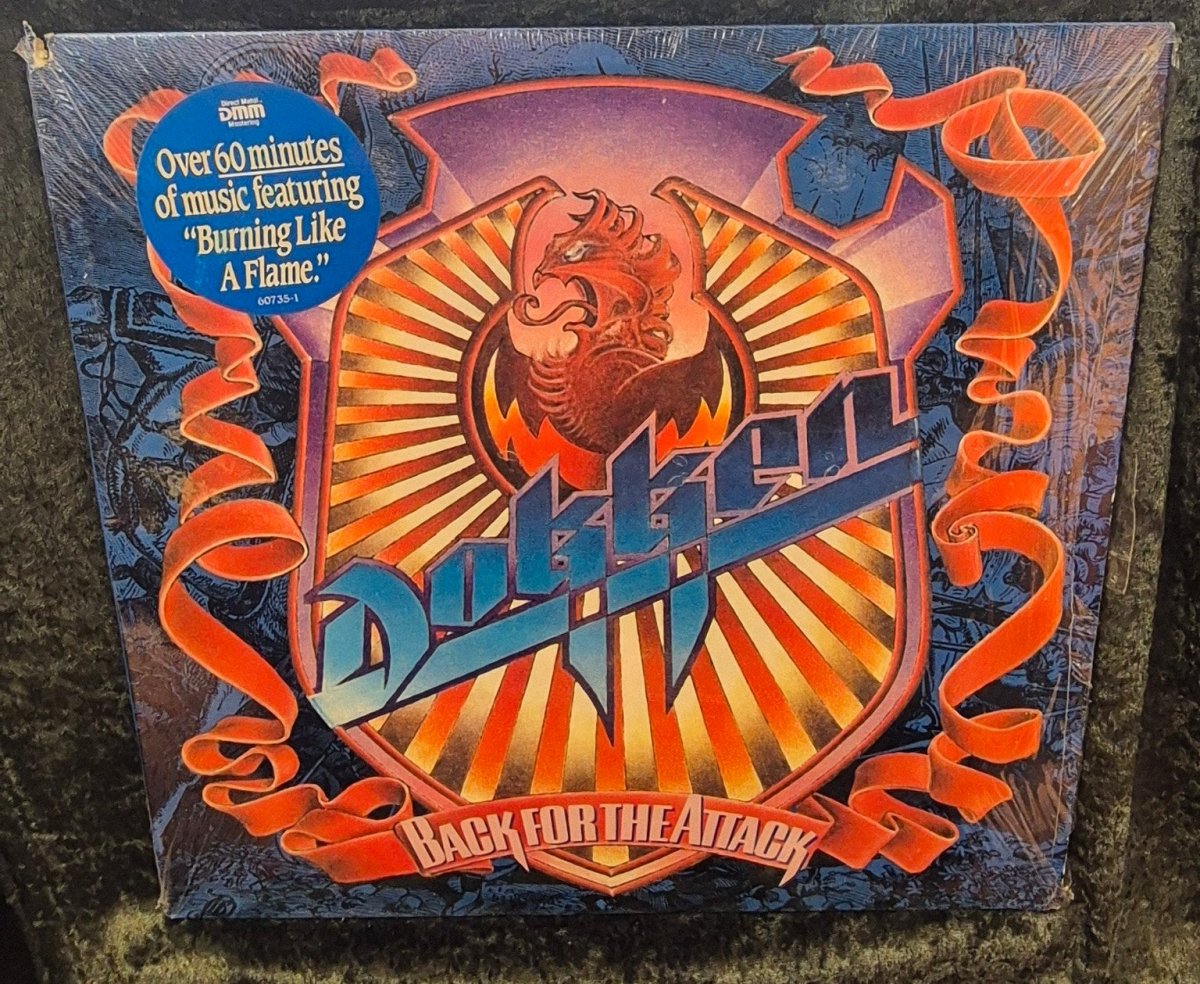 Dokken – Back for the Attack LP (M=VG+) - BØR BØRSONS BRUKTHANDEL