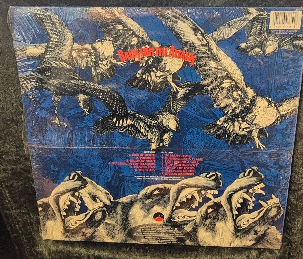 Dokken – Back for the Attack LP (M=VG+) - BØR BØRSONS BRUKTHANDEL