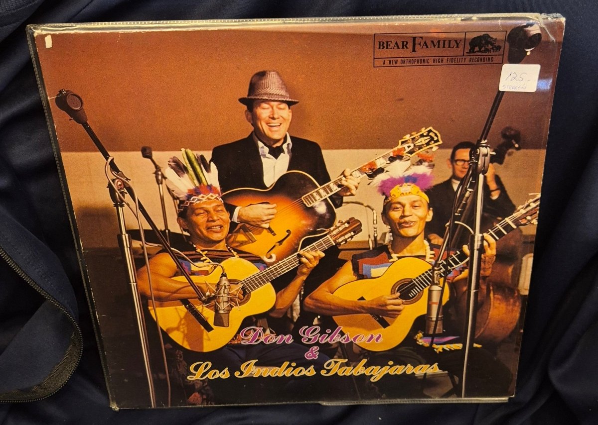 Don Gibson & Los Indios Tabarajas (LP, 1986) - BØR BØRSONS BRUKTHANDEL