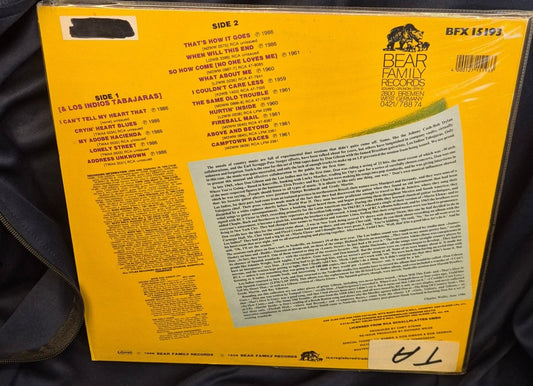 Don Gibson & Los Indios Tabarajas (LP, 1986) - BØR BØRSONS BRUKTHANDEL