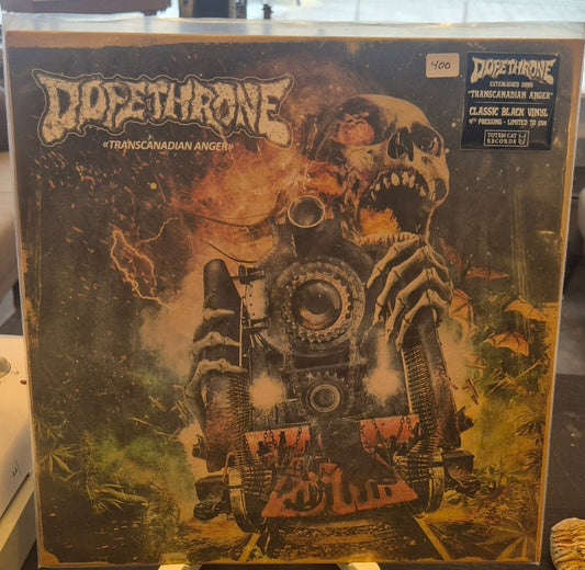 Dopethrone – Transcanadian Anger LP (ny black vinyl reissue) - BØR BØRSONS BRUKTHANDEL