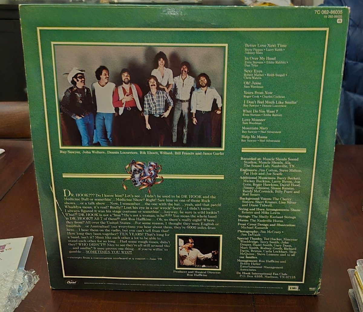 Dr. Hook – Sometimes You Win... (Vinyl LP, 1979) - BØR BØRSONS BRUKTHANDEL