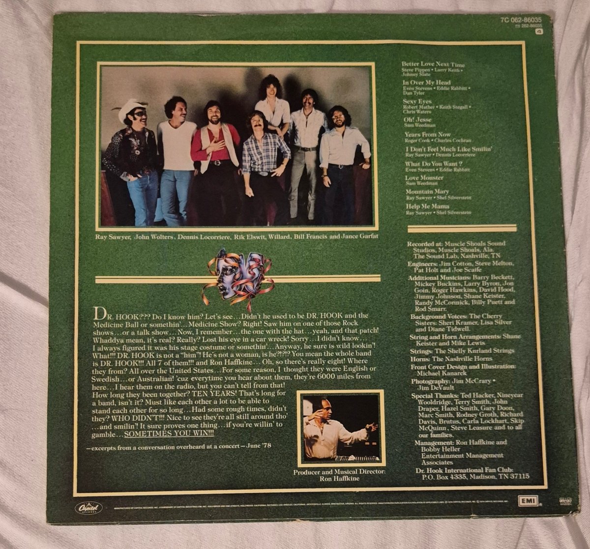 Dr. Hook - Sometimes You Win (Vinyl, LP) - BØR BØRSONS BRUKTHANDEL