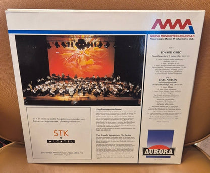 Edvard Grieg / Carl Nielsen - The Youth Symphony Orchestra (LP) - BØR BØRSONS BRUKTHANDEL