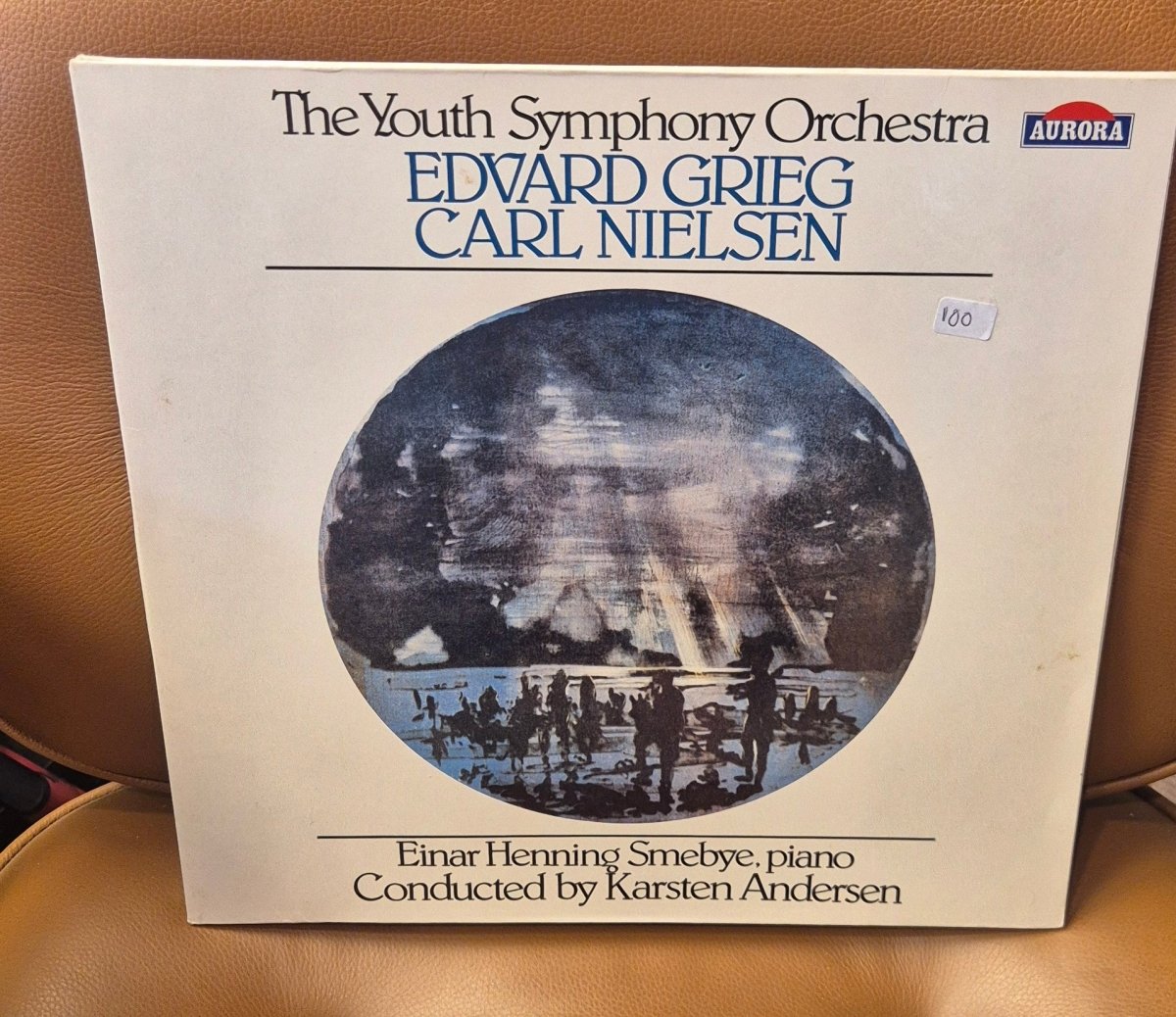 Edvard Grieg / Carl Nielsen - The Youth Symphony Orchestra (LP) - BØR BØRSONS BRUKTHANDEL