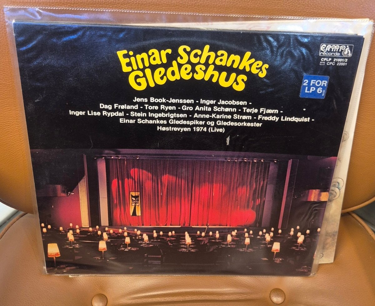 Einar Schanke ‎– Einar Schankes Gledeshus (Høstrevyen '74) 2LP - BØR BØRSONS BRUKTHANDEL