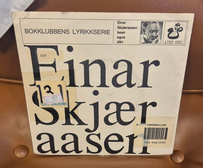 Einar Skjæraasen - Leser Egne Dikt (7" EP) - BØR BØRSONS BRUKTHANDEL