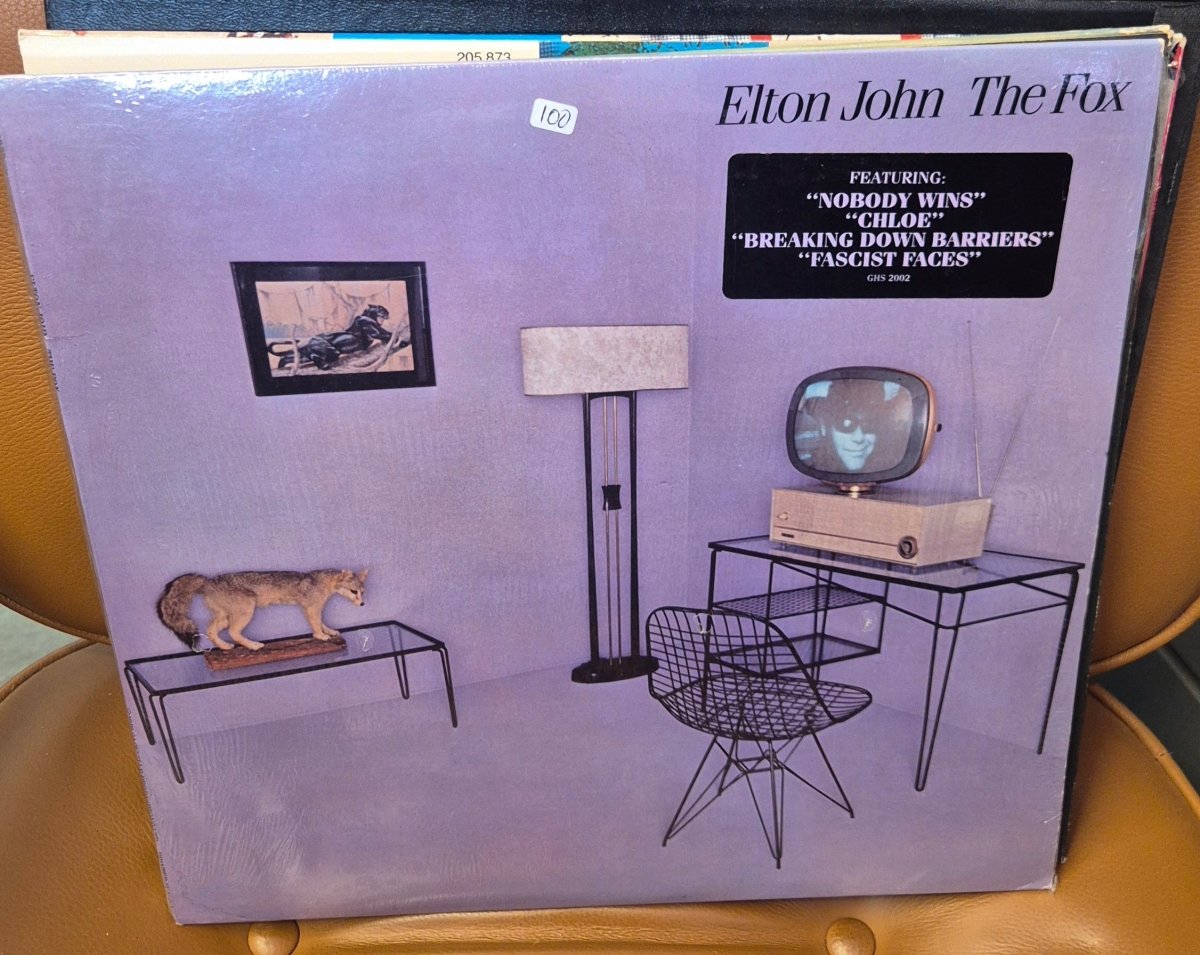 Elton John - The Fox (Vinyl LP, US - utgave) - BØR BØRSONS BRUKTHANDEL
