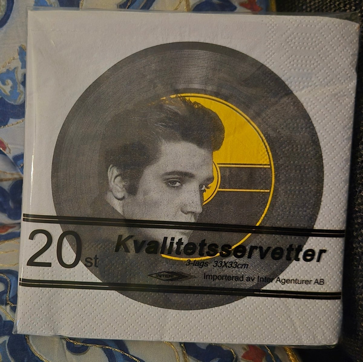 Elvis Presley Servietter - BØR BØRSONS BRUKTHANDEL