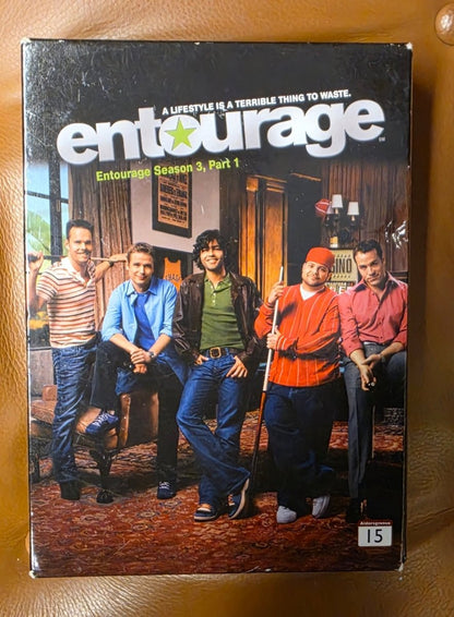 Entourage Sesong 3 del 1 DVD, HBO serien, norsk utgave - BØR BØRSONS BRUKTHANDEL