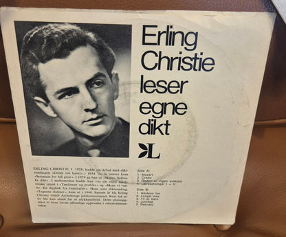 Erling Christie Leser Egne Dikt (Vinyl EP) - BØR BØRSONS BRUKTHANDEL