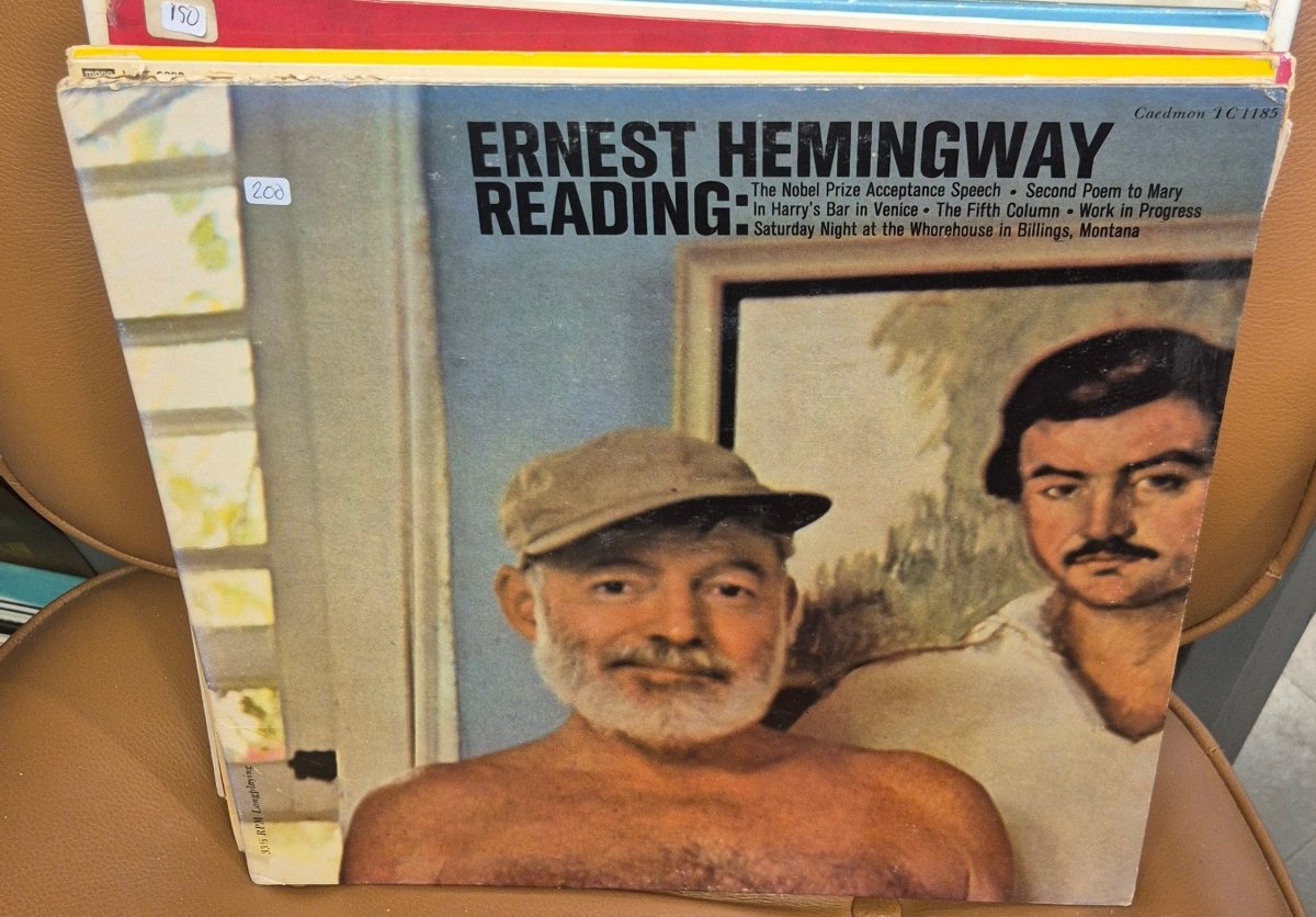 Ernest Hemingway Reading (Caedmon TC 1185) - BØR BØRSONS BRUKTHANDEL
