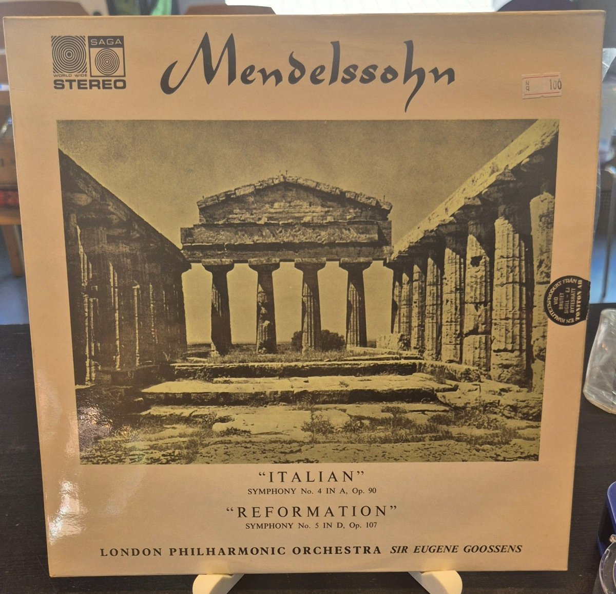 Felix Mendelssohn – Italian & Reformation Symphonies - BØR BØRSONS BRUKTHANDEL