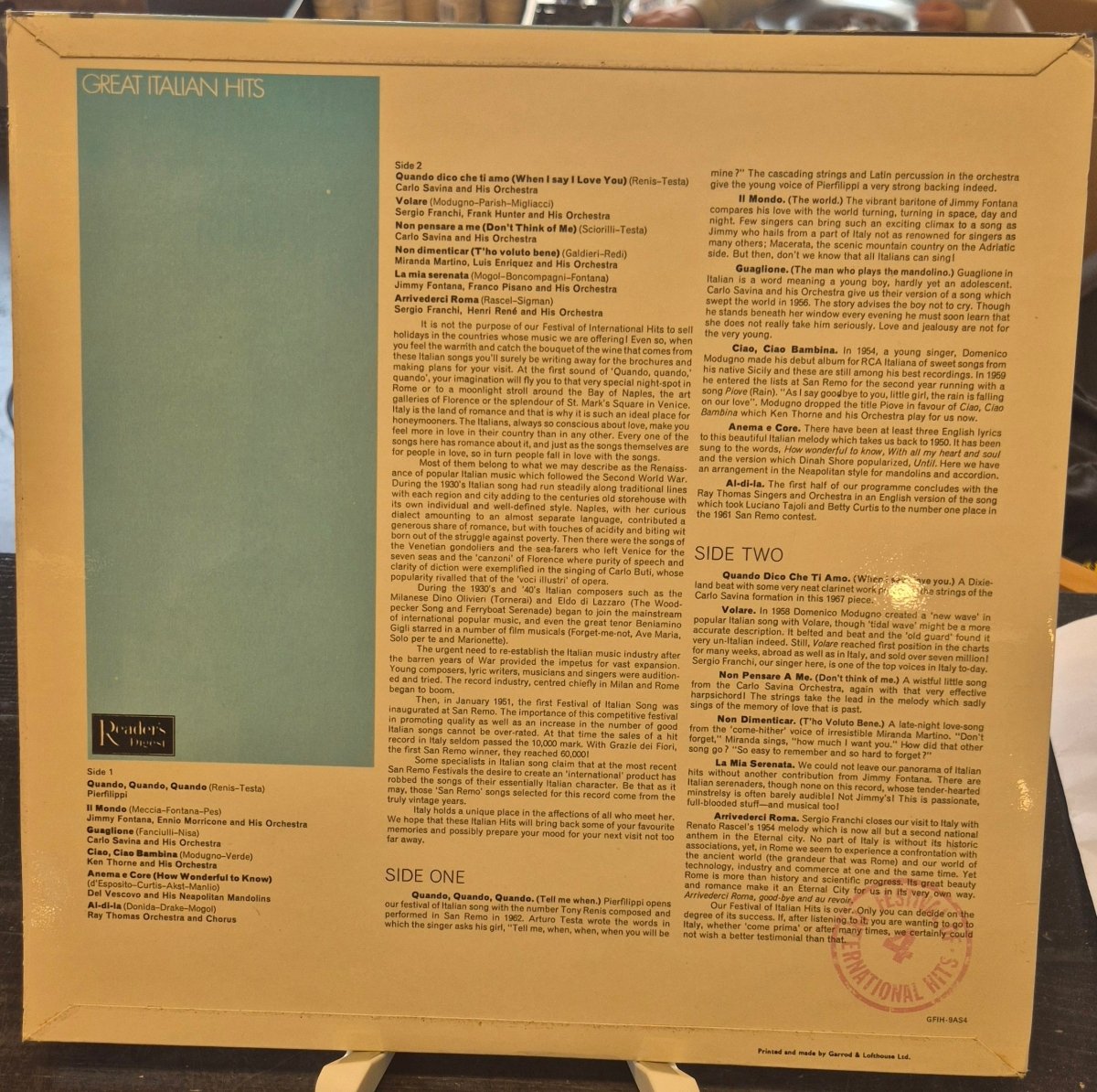 Festival of International hits 1 - 6 - BØR BØRSONS BRUKTHANDEL