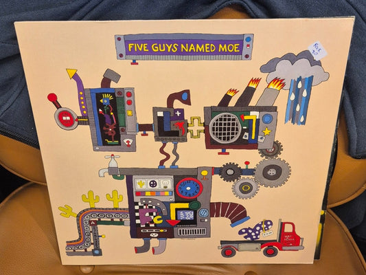 Five Guys Named Moe - Five Guys Named Moe (LP, 1990) - BØR BØRSONS BRUKTHANDEL