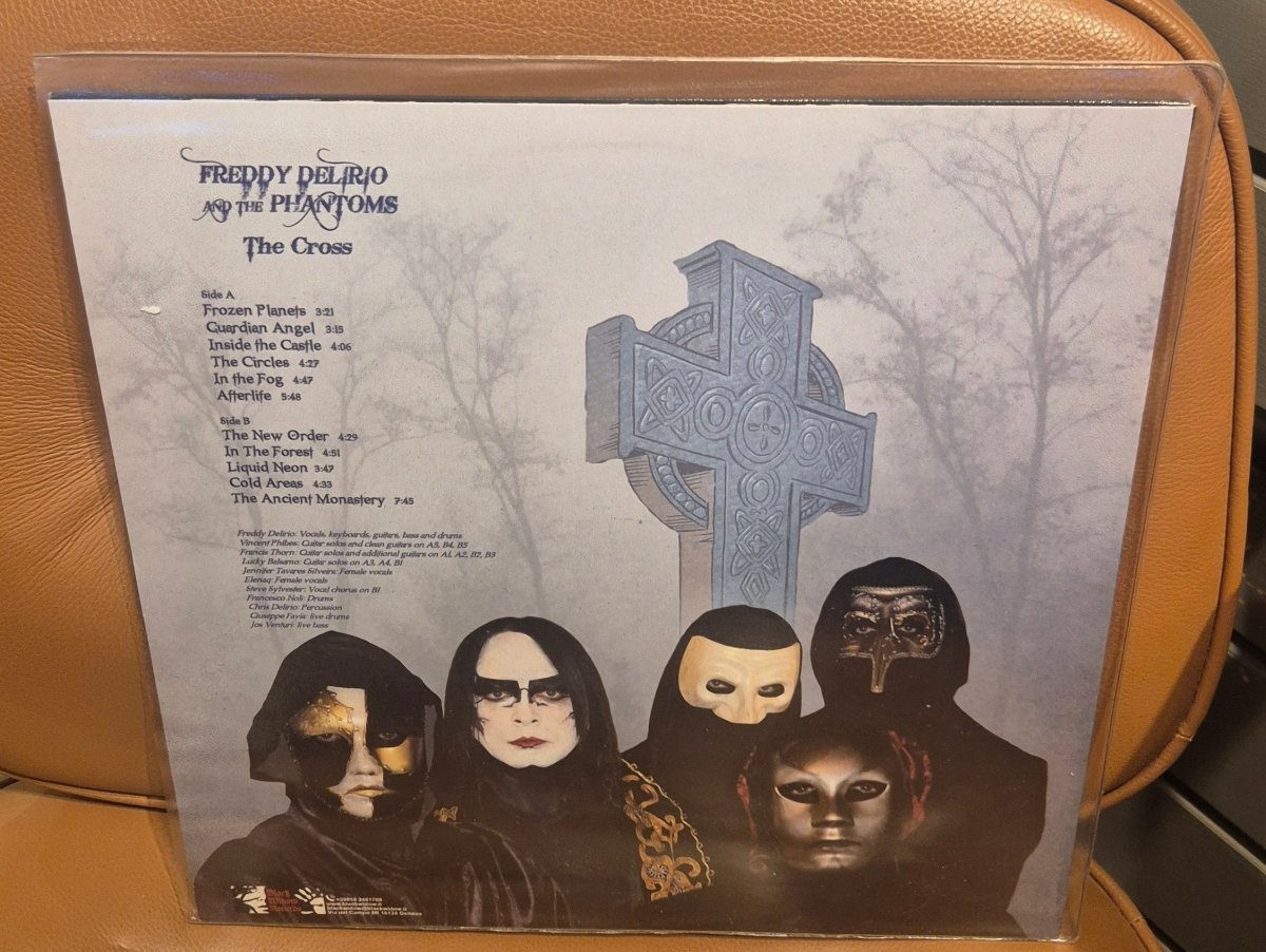 Freddy Delirio and the Phantoms - The Cross (LP, 2019) - BØR BØRSONS BRUKTHANDEL