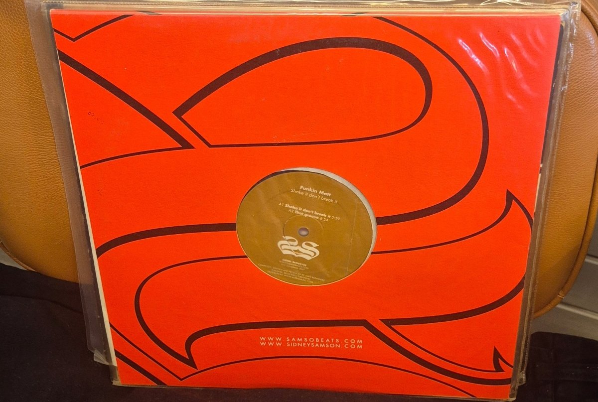 Funkin Matt - Shake It Don't Break It EP (12" Vinyl) - BØR BØRSONS BRUKTHANDEL