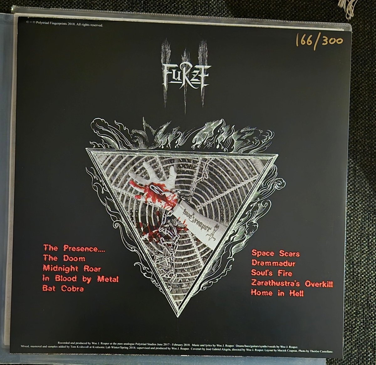 Furze - The Presence... (Vinyl, LP) - BØR BØRSONS BRUKTHANDEL
