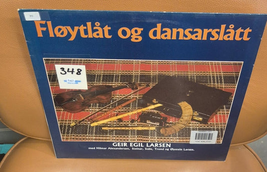 Geir Egil Larsen - Fløytlåt og dansarslått (LP) - BØR BØRSONS BRUKTHANDEL
