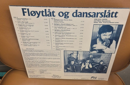 Geir Egil Larsen - Fløytlåt og dansarslått (LP) - BØR BØRSONS BRUKTHANDEL
