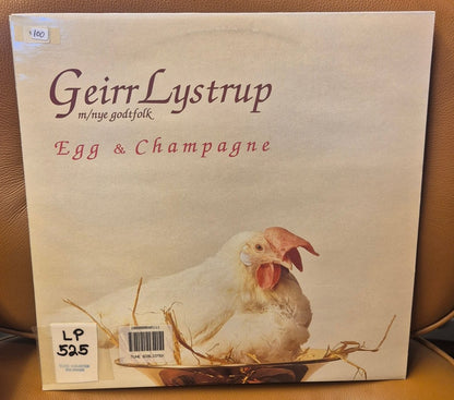 Geirr Lystrup m/nye godtfolk - Egg & Champagne (LP) - BØR BØRSONS BRUKTHANDEL
